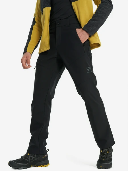 Брюки утепленные мужские Northland, черный, арт. 28436