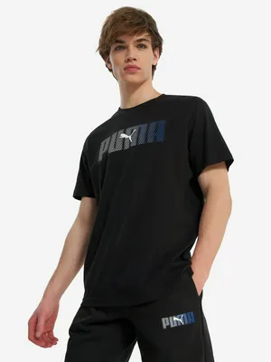 Футболка PUMA Ess Logo Lab, черный, арт. 688184P0P-01