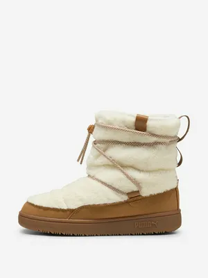 Сапоги утепленные PUMA Snowbae Suede, белый, арт. 402175P0P-02