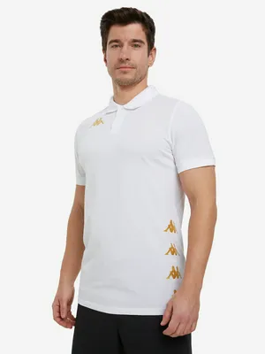 Поло мужское Kappa, белый, арт. 351G56WKAP-001