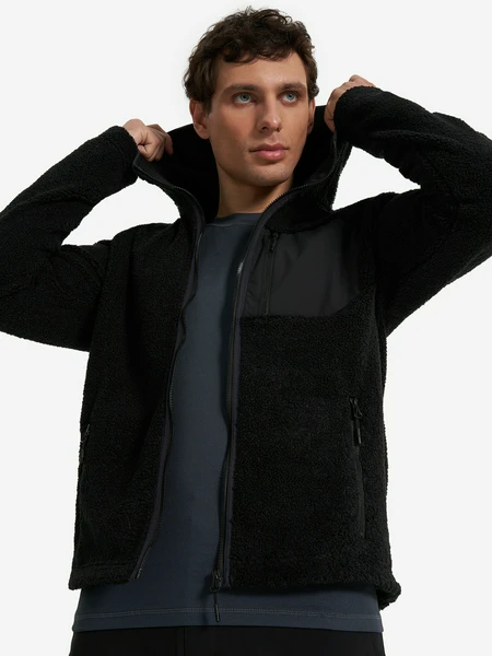 Джемпер флисовый Ziener Juha, черный, арт. 247255znr-12