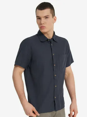 Рубашка с коротким рукавом, синий, арт. 127693OUT-Z4