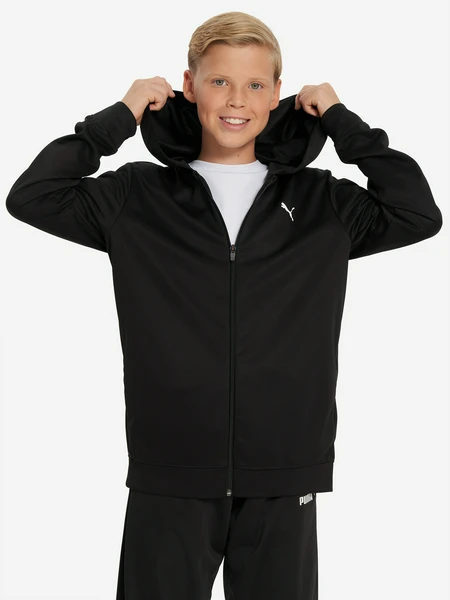 Толстовка PUMA Full Zip, черный, арт. 28522