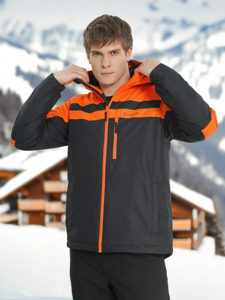 Куртка утепленная мужская Glissade, черный, арт. 138532gsd-be