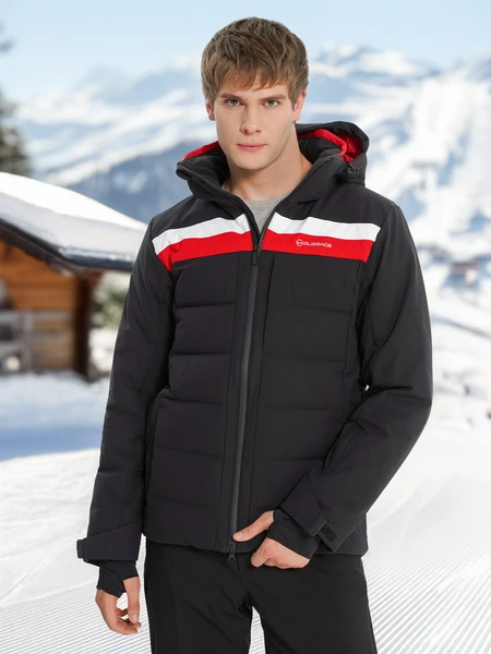 Пуховик мужской Glissade, черный, арт. 138178gsd-bh