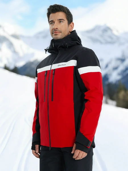 Куртка утепленная мужская Glissade, красный, арт. 138416gsd-hb