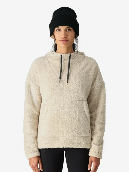 Джемпер флисовый женский 686 Limestone, бежевый, арт. m3wnflc302600-lmst