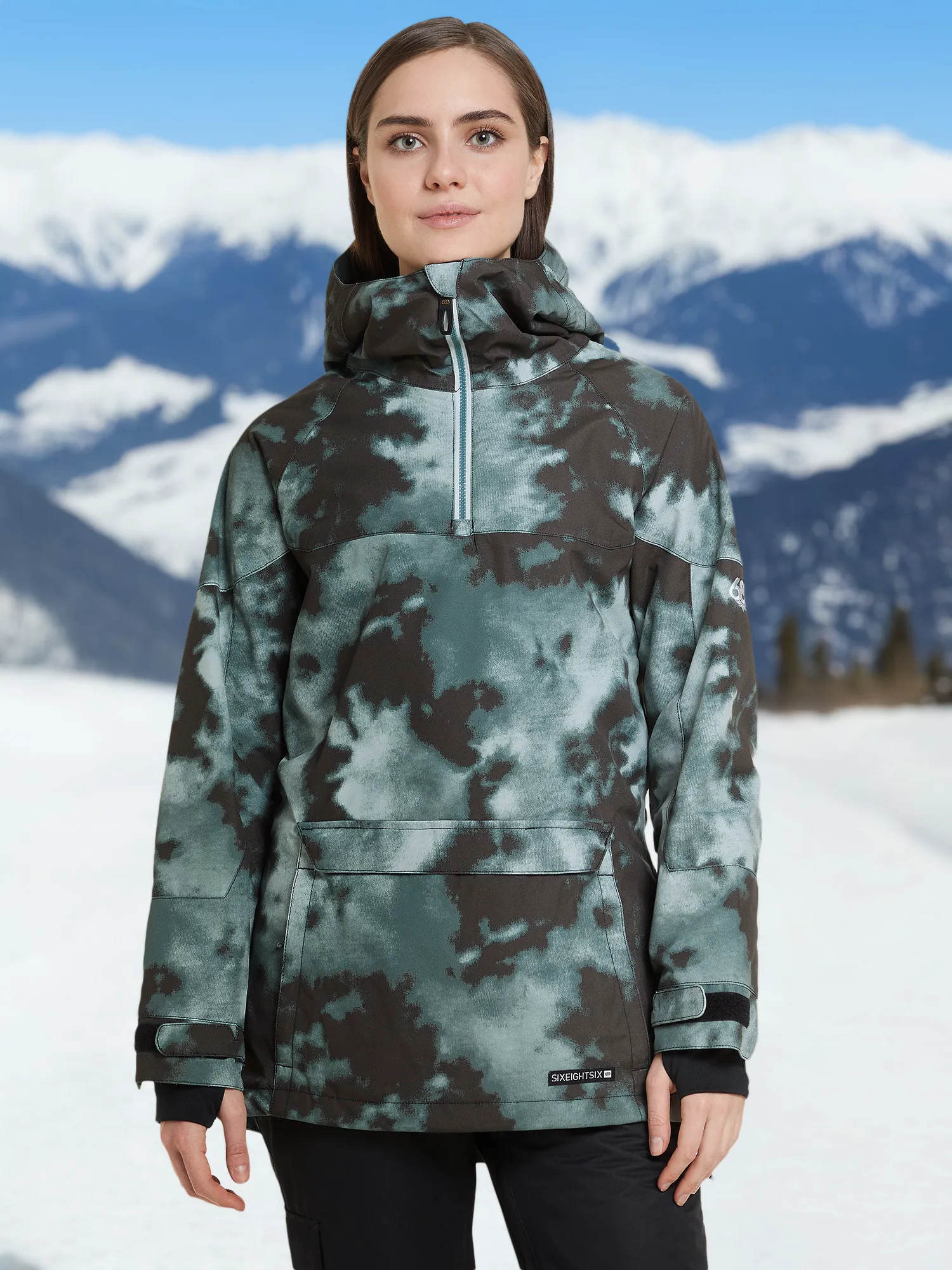 Анорак 686 Upton Insulated, голубой, арт. m2w308600-grnb