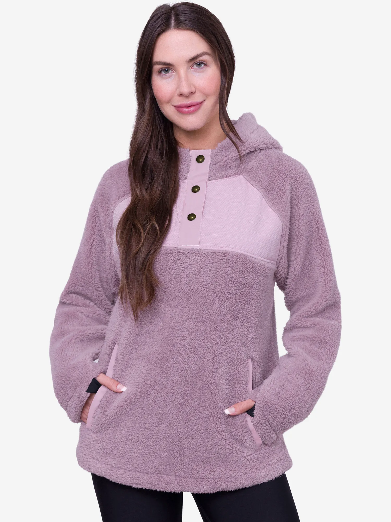 Джемпер флисовый женский 686 Hemlock Sherpa, фиолетовый, арт. m3wnflc303600-dsmv