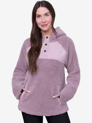 Джемпер флисовый женский 686 Hemlock Sherpa, фиолетовый, арт. M3WNFLC303600-DSMV