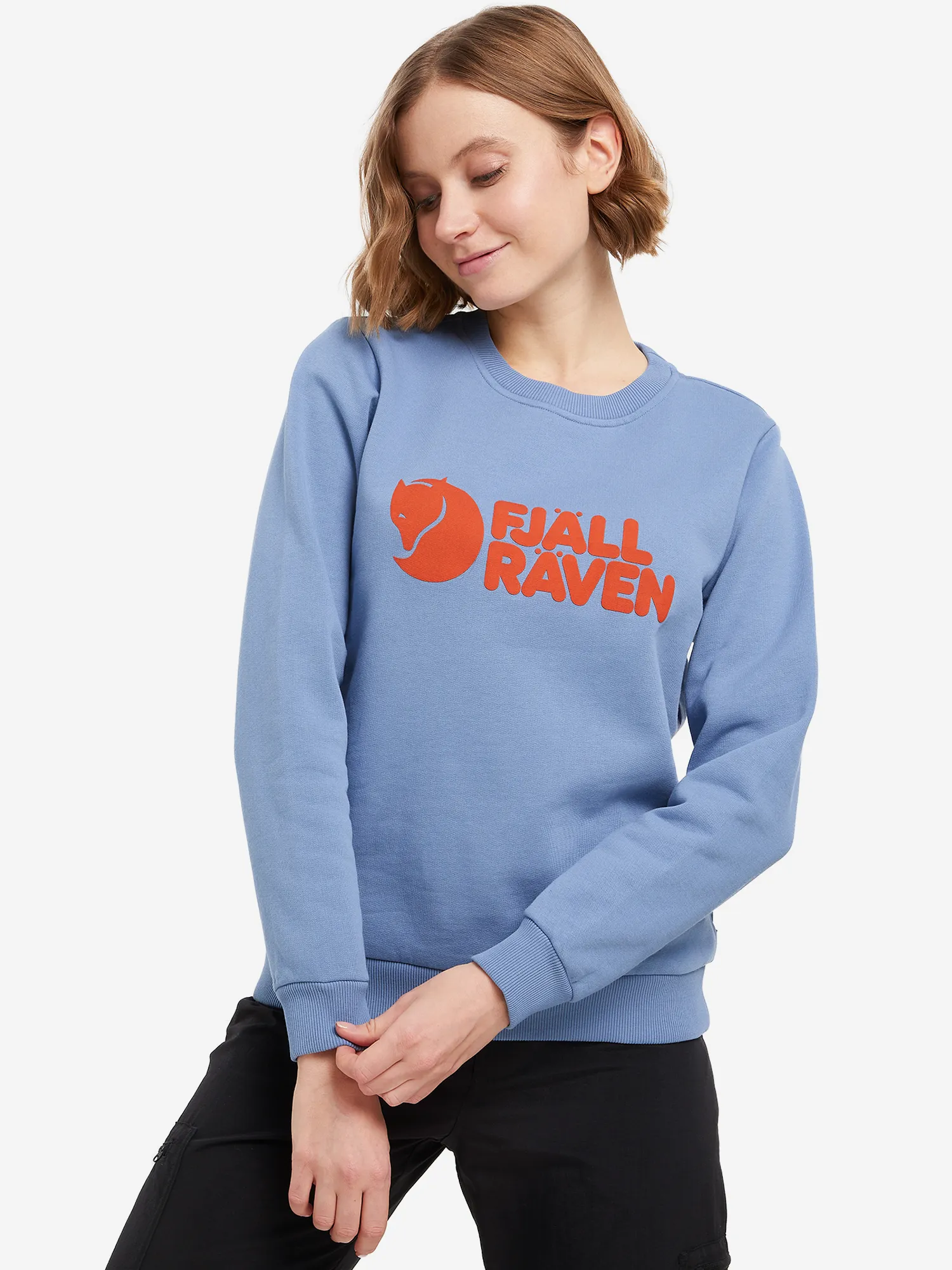Свитшот женский Fjallraven, синий, арт. f84143fjr-543-243