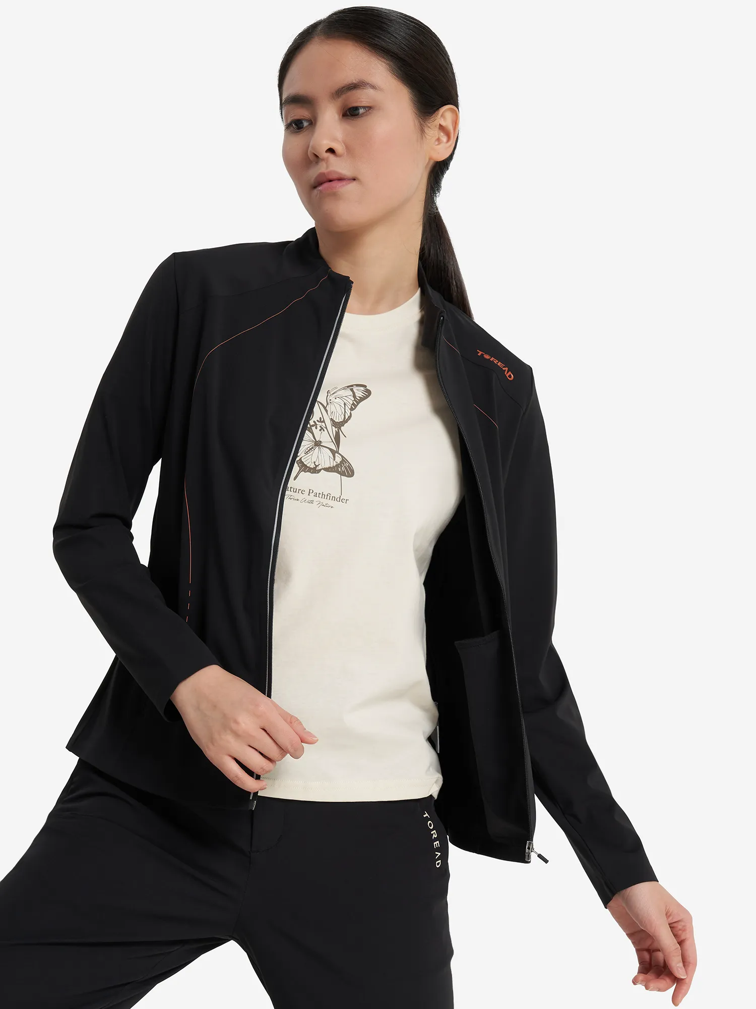 Толстовка Toread, черный, арт. taeefm82574t3j-g01x