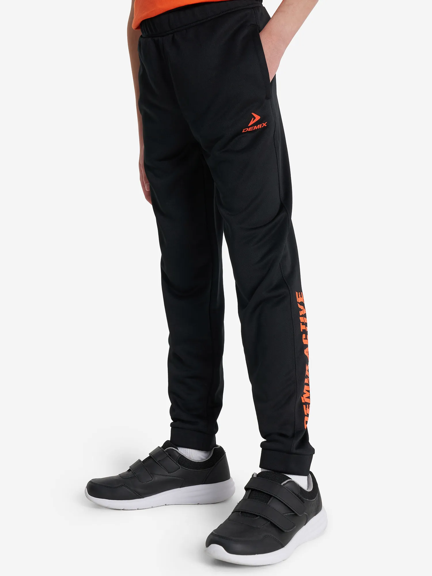 Брюки для мальчиков Demix, черный, арт. 131042dmx-99