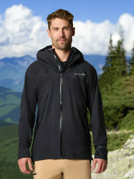 Куртка мембранная Columbia Northwest Explorer 3 L Shell, черный, арт. 2116151clb-010