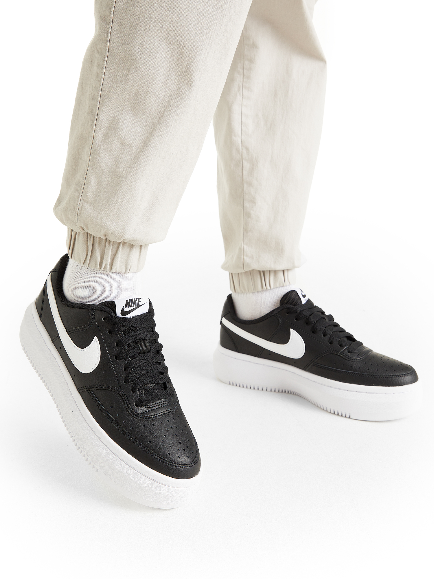 Кеды Nike Court Vision Alta, черный, арт. dm0113n06-002