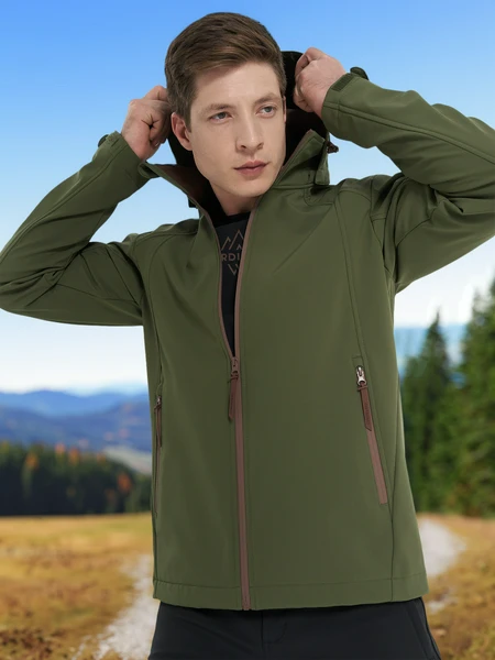 Куртка софтшелл мужская Cordillero, зеленый, арт. 28630