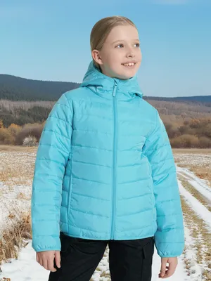 Куртка утепленная для девочек Outventure, голубой, арт. 134142OUT-N1