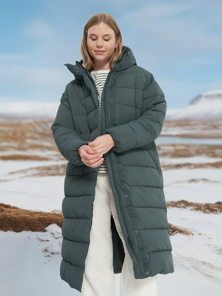 Пуховик женский Northland, серый, арт. 138305n16-91