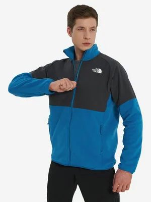 Толстовка мужская The North Face Glacier Heavyweight, голубой, арт. NF0A89JGDLE1T1K