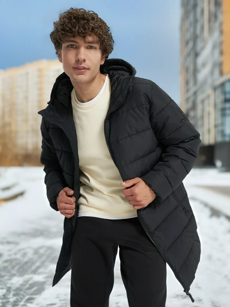 Мужской пуховик Demix, черный, арт. 136288dmx-99