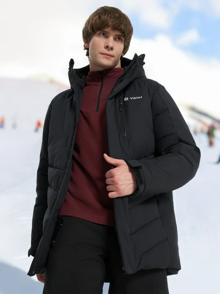 Пуховик мужской Volkl, черный, арт. 138741vlkl-99