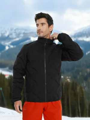 Пуховик мужской Volkl, черный, арт. 138061VLKL-99