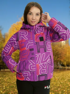 Куртка утепленная для девочек FILA, фиолетовый, арт. 131222