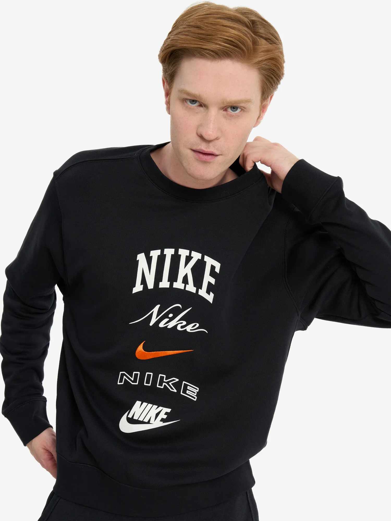 Мужской свитшот Nike, черный, арт. fn2610n06-010
