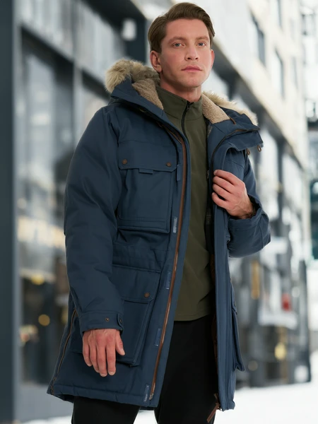 Пуховик, синий, арт. 131756c37-z4