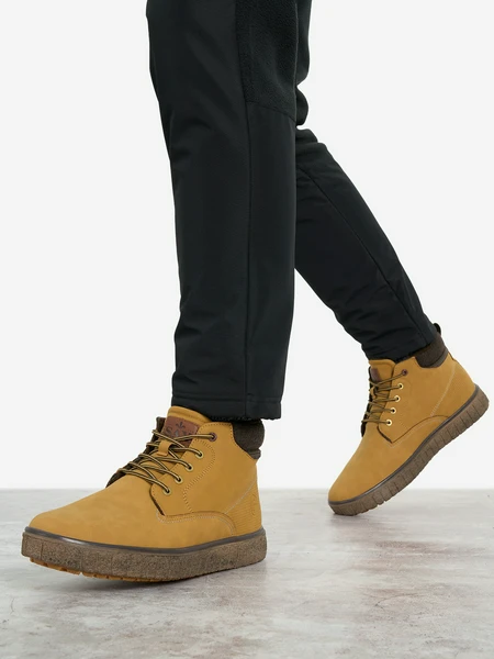 Ботинки утепленные мужские SAX Hudson, коричневый, арт. sam421f52-03s95-.