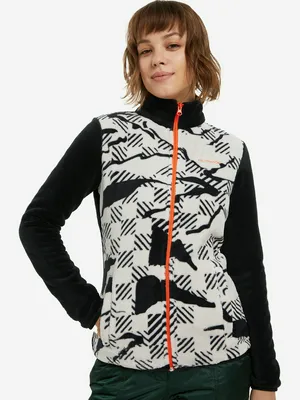 Джемпер флисовый женский Glissade, черный, арт. 28735