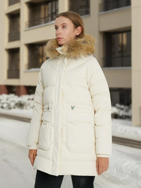Женский пуховик Northland, бежевый, арт. 130489n16-01