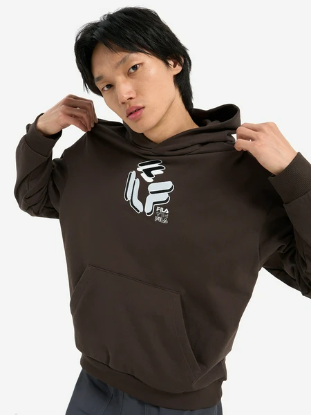 Худи мужское FILA, коричневый, арт. 129509fla-t4