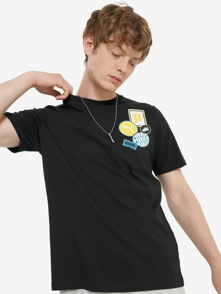 Футболка мужская PUMA, черный, арт. 684829p0p-01