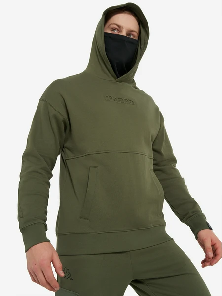 Худи мужское Kappa, зеленый, арт. 28783