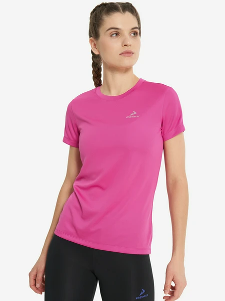 Футболка женская Demix, розовый, арт. 130165dmx-x2
