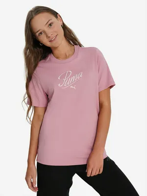 Футболка PUMA Script, розовый, арт. 685805P0P-65