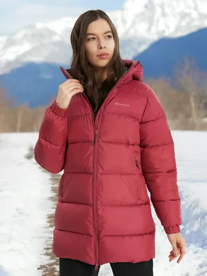 Пуховик Outventure Alakol, красный, арт. 137542OUT-82