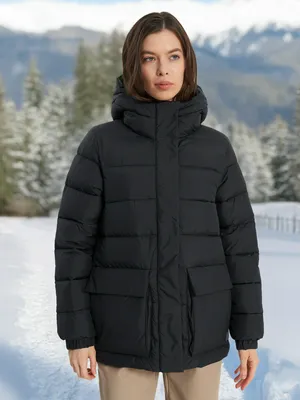 Женский пуховик, черный, арт. 137833OUT-99