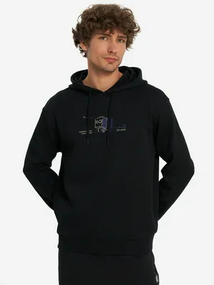 Худи мужское Erke, черный, арт. 10225302290E1M-001