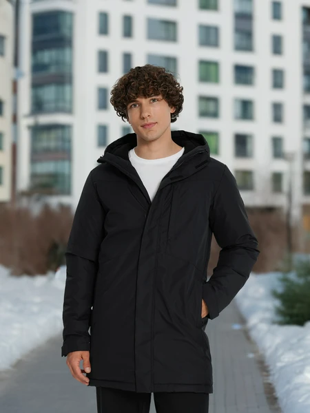 Пуховик мужской Demix, черный, арт. 136254dmx-99