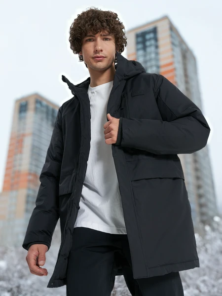 Пуховик мужской FILA, черный, арт. 139135fla-99