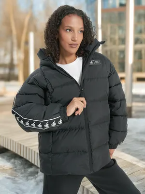 Пуховик Kappa Banda d’Origini, черный, арт. 137674KAP-99