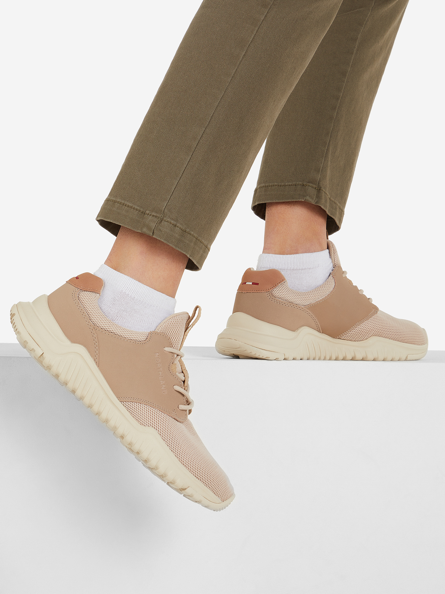 Кроссовки Northland Osten, бежевый, арт. 114733n16-t1