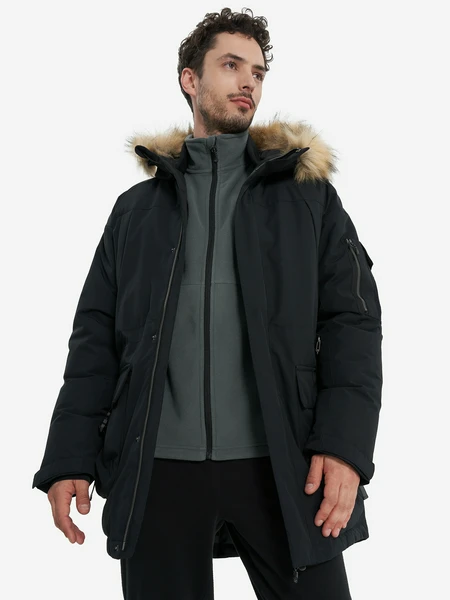 Пуховик мужской Northland, черный, арт. 28866