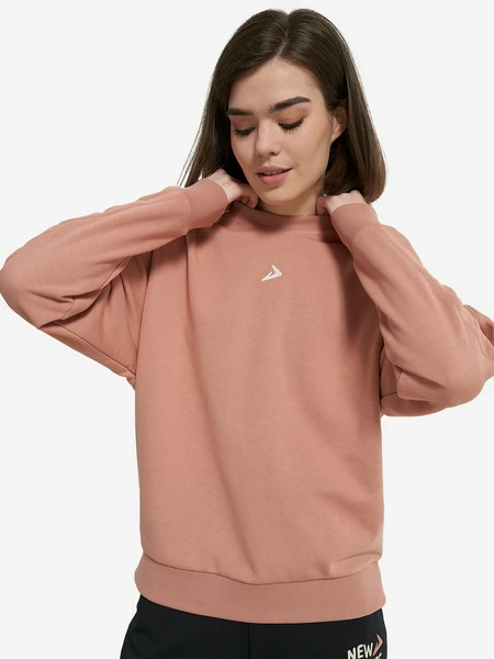 Свитшот женский, розовый, арт. 133235dmx-d3
