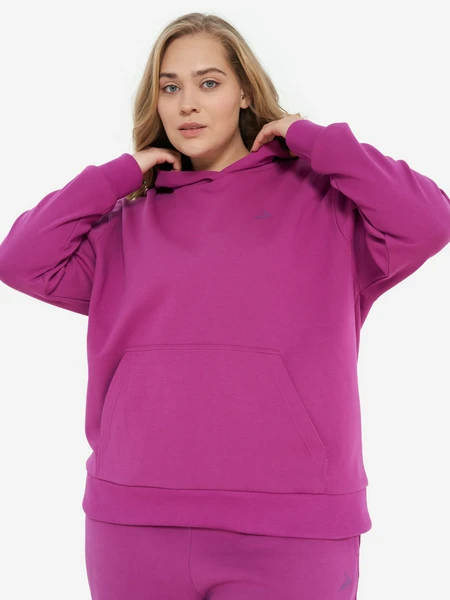 Худи Demix Plus Size, фиолетовый, арт. 28899
