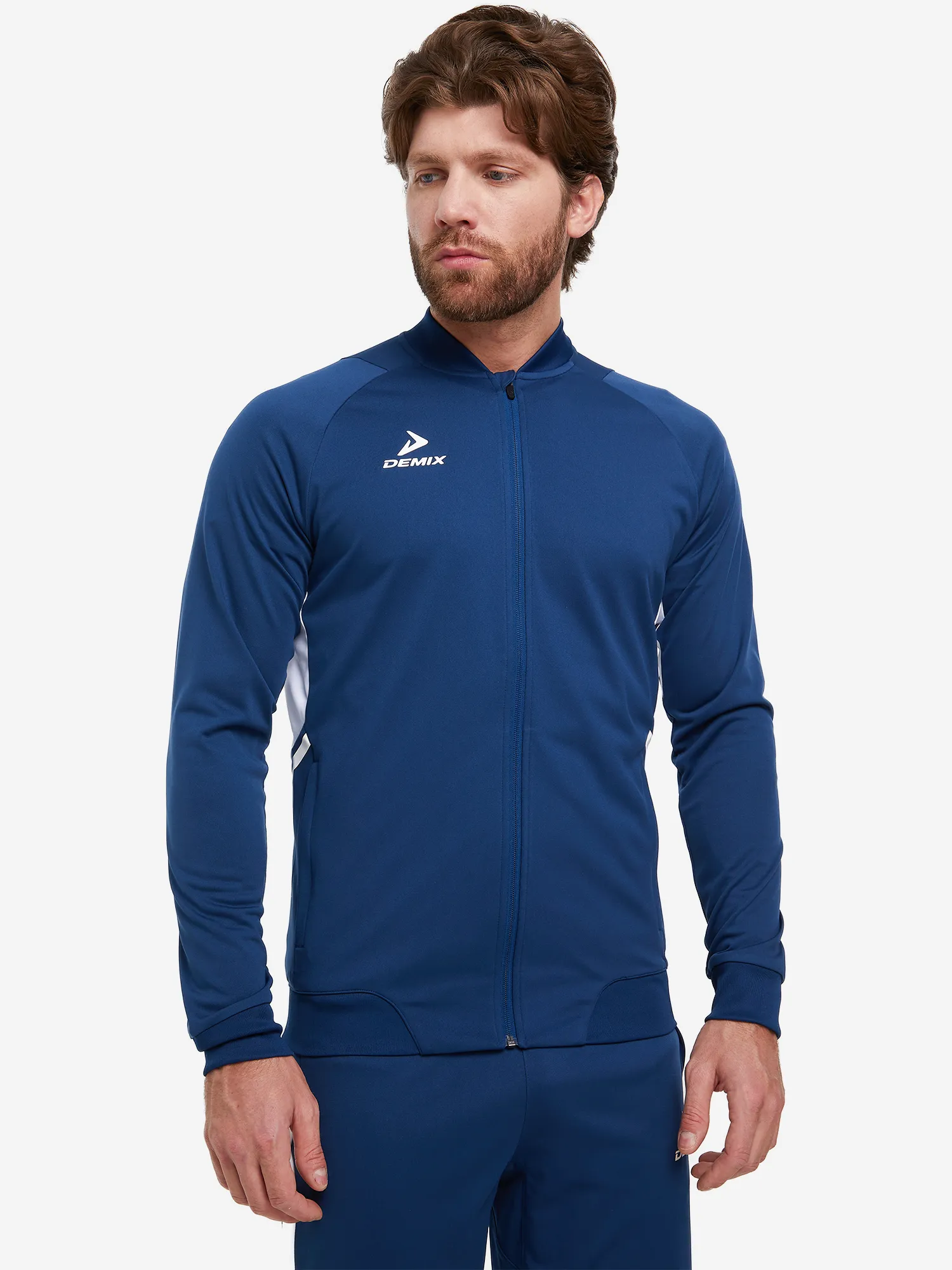 Джемпер футбольный мужской Demix Midfielder, синий, арт. 126036dmx-z3