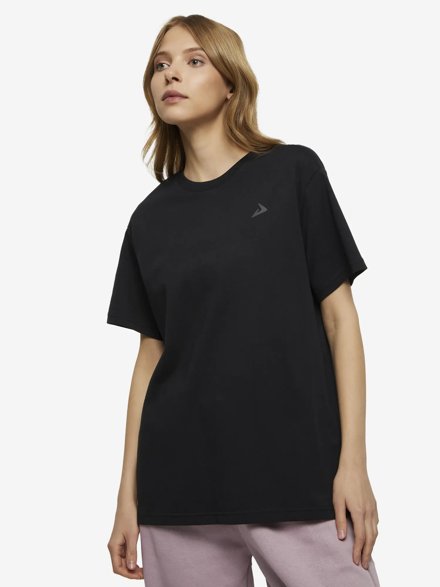 Футболка женская оверсайз Demix, черный, арт. 123873dmx-99