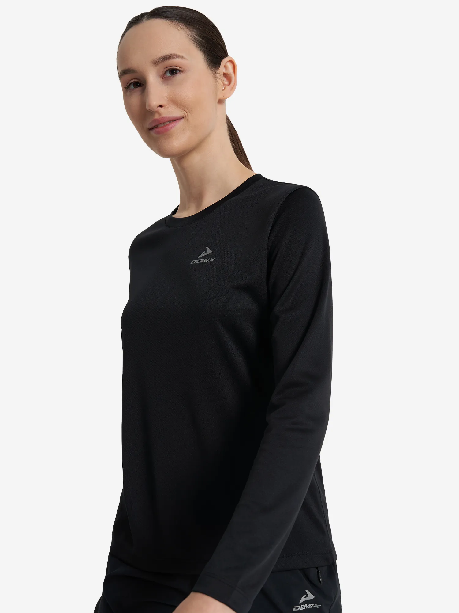 Лонгслив Demix, черный, арт. 130168dmx-99